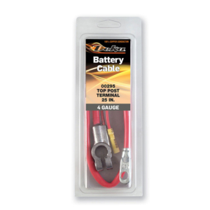 DEKA00297 Deka 4GA Top Post 38" Red Cable