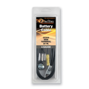 DEKA00310 Deka 4GA Side Terminal 45" Black Cable